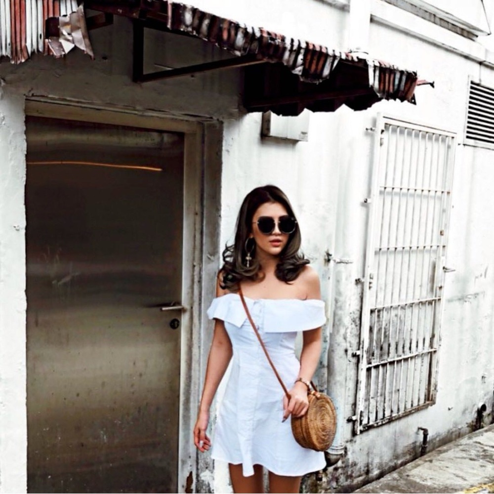Reformation Botanica Linen Midi Dress White Size 4 Bridal Shower Coastal Cottage - Picture 2 of 9